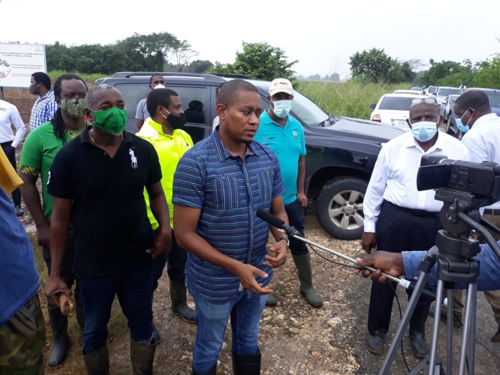 MINISTER GREEN - visits Ebony Agro Park 2